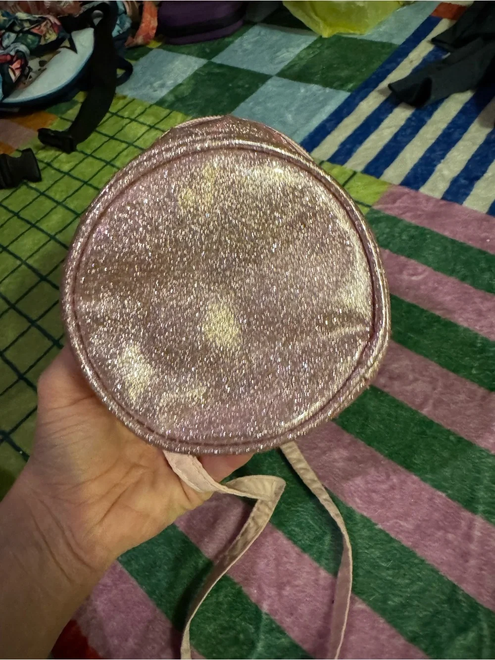 Kids Cupcake Crossbody Bag - Pink & Mint